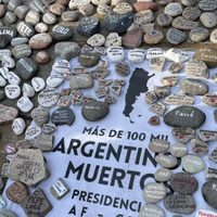 El Gobierno definió qué se hará con los símbolos tras la “Marcha de las piedras”