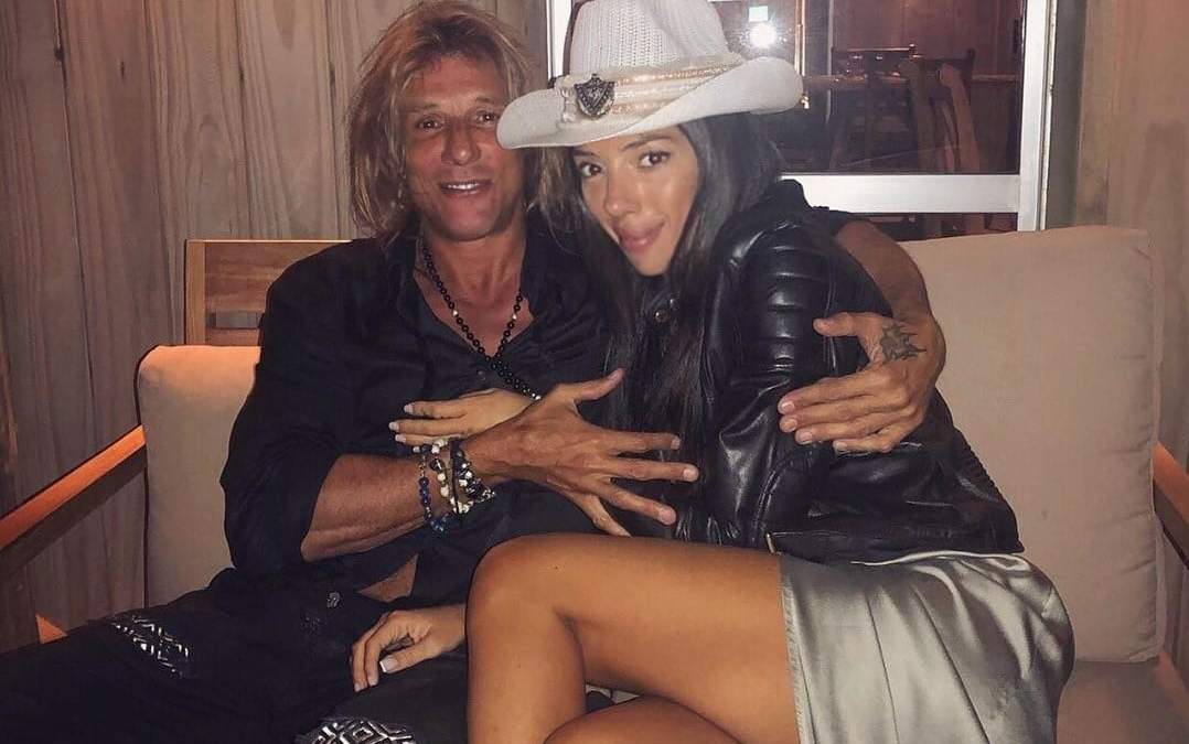 Sofía Bonelli y Claudio Caniggia. Fuente: (Instagram)