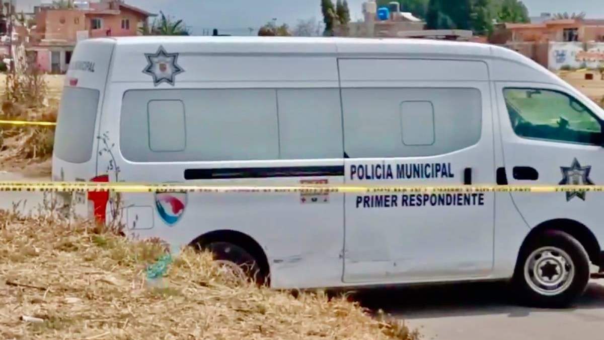 La policía llegó a la zona del hallazgo