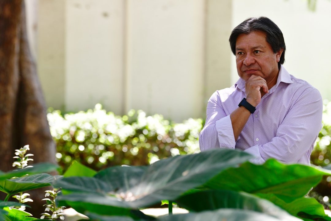 Investigador Bolfy Cottom. Foto Benjamín Flores