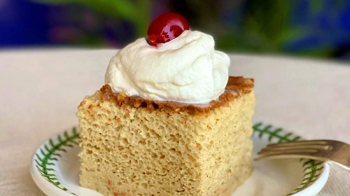 Postre tres leches. Fuente: (Instagram)