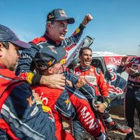 Carlos Sainz, campeón del Dakar