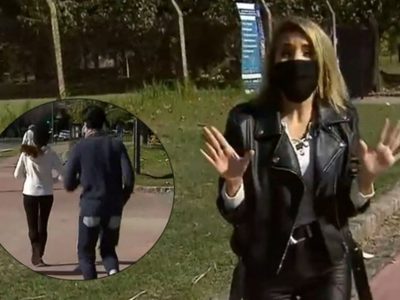 “¡No les importa!”: Una periodista de TN se confrontó con dos runners. ¡Indignada!