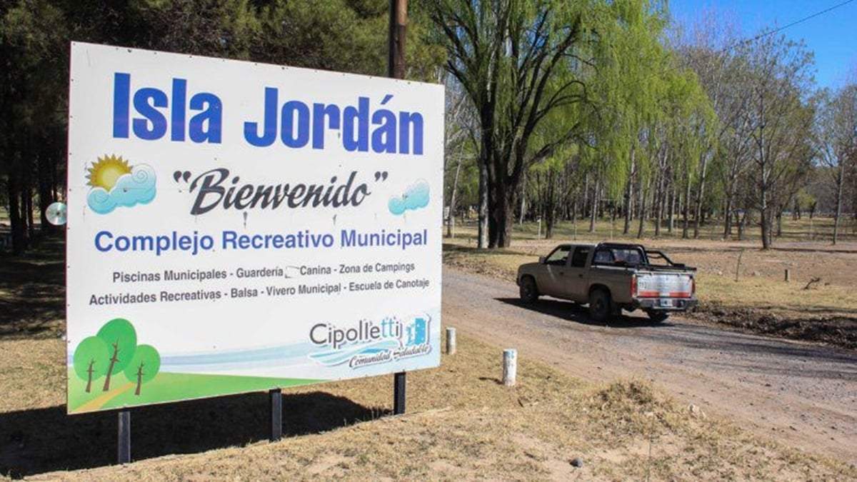 Acceso a Isla Jordán