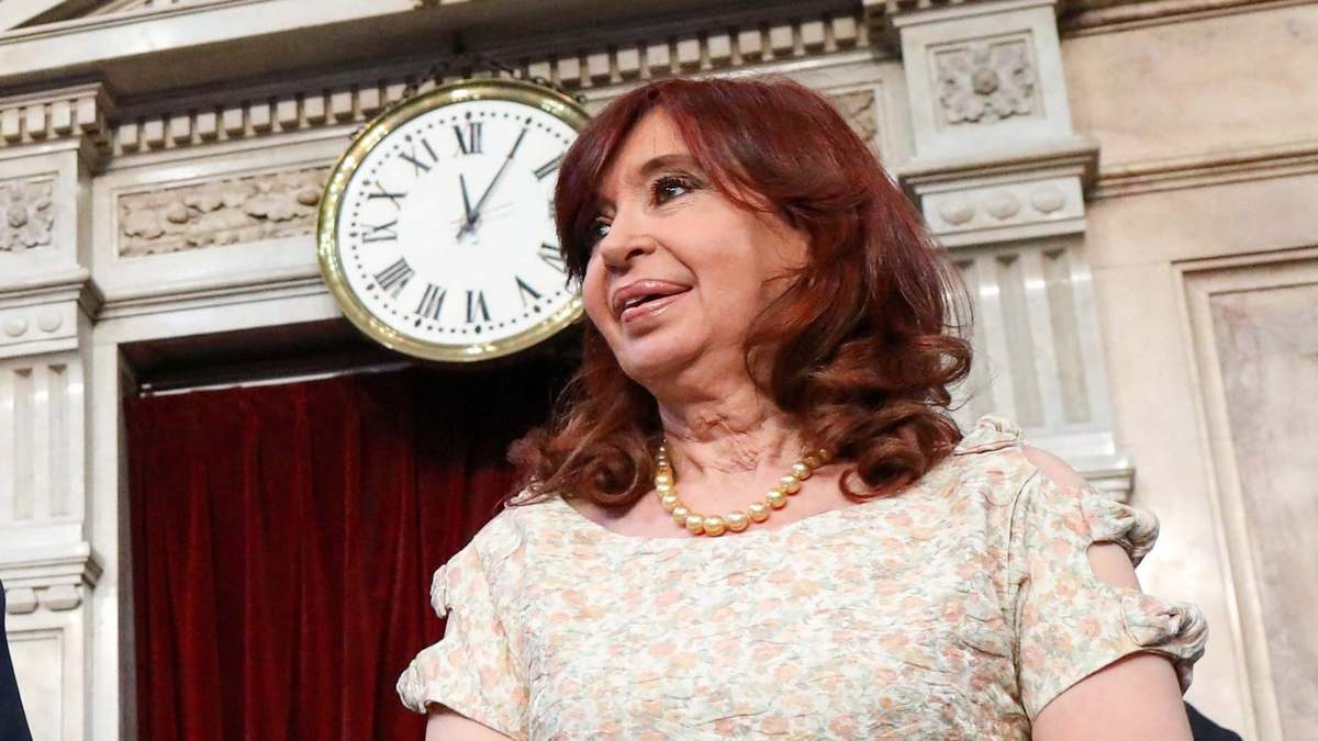 Cristina Kirchner, vicepresidenta de la Nación. Fuente: (Twitter)