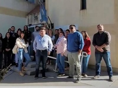 Trabajadores judiciales siguen con retención de tareas en Zapala por falta de gas