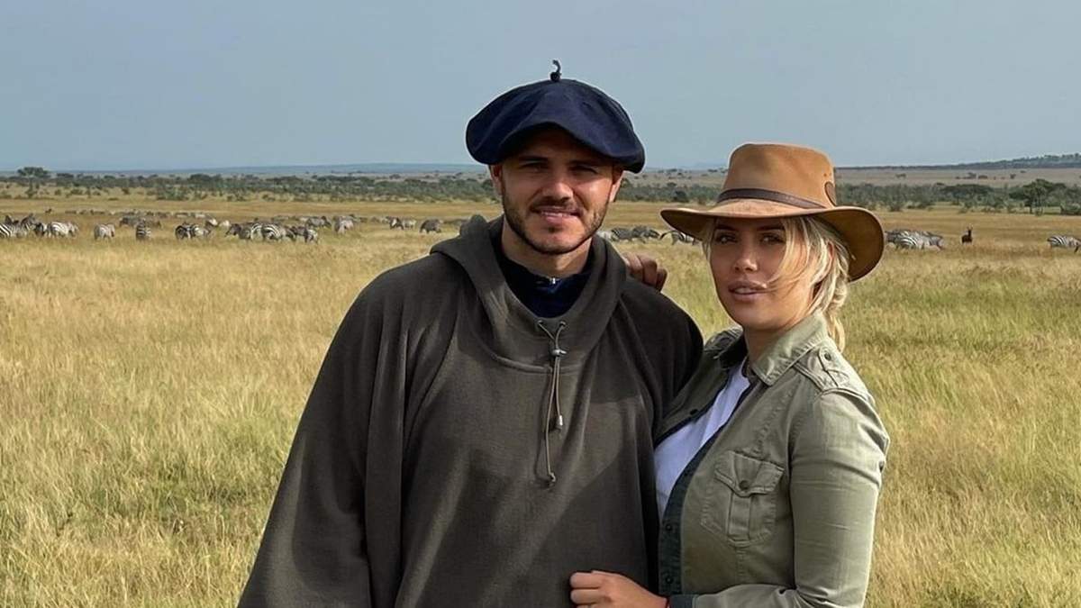 Mauro Icardi y Wanda Nara. Fuente: (Instagram)