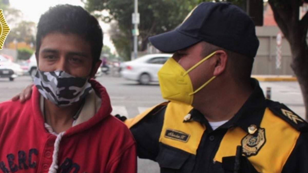 El policía Norberto Sánchez Hernández