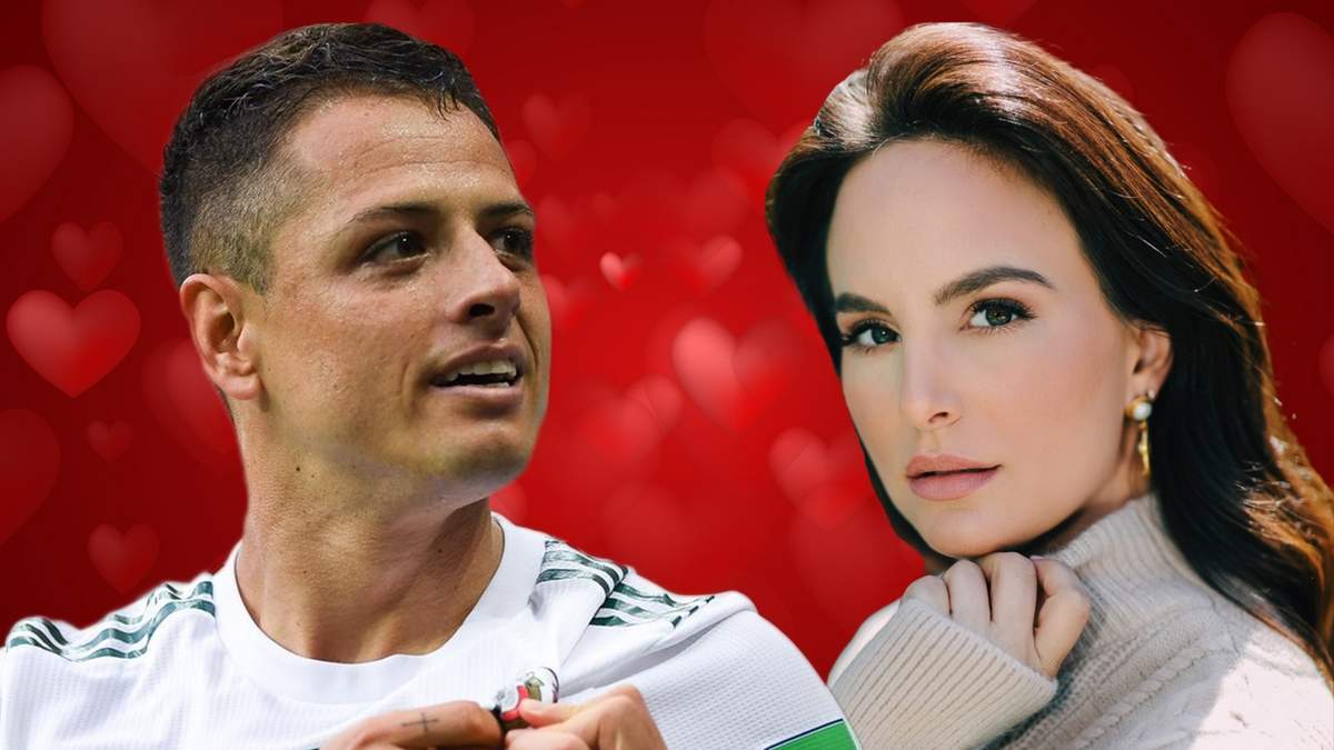 Javier “Chicharito” Hernández  y Caitlyn Chase. Fuente: (Minuto Neuquén)