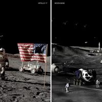 La NASA presentó un plan para una base en la Luna