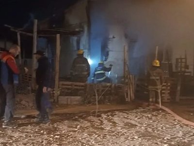 Añelo: Detuvieron al sospechoso de haber incendiado la casa en la que murió un bebé