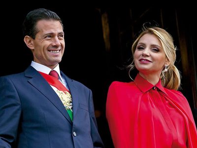 Angélica Rivera: adiós  al glamour del poder