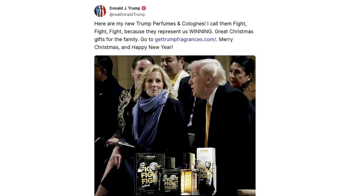 Publicación de Donald Trump en su cuenta de Truth Social