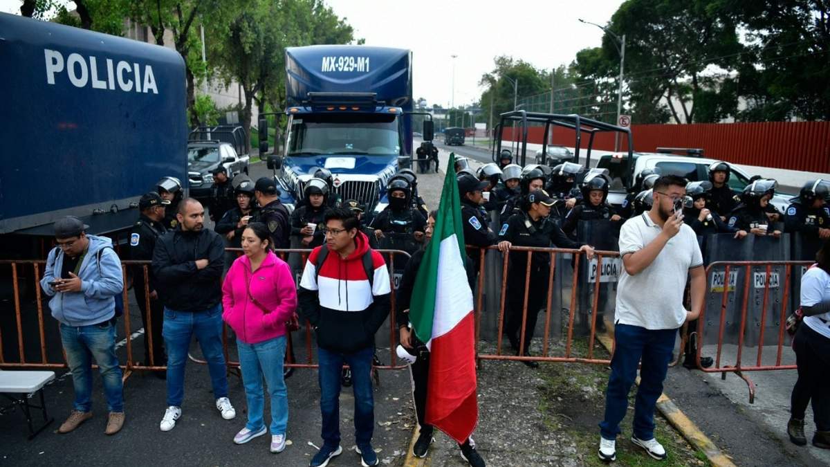 Bloqueo en San Lázaro