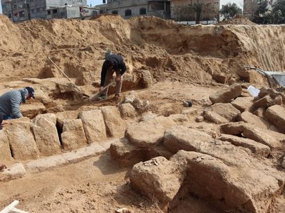 Hallaron un cementerio romano en Gaza: “El descubrimiento arqueológico más importante en 10 años”