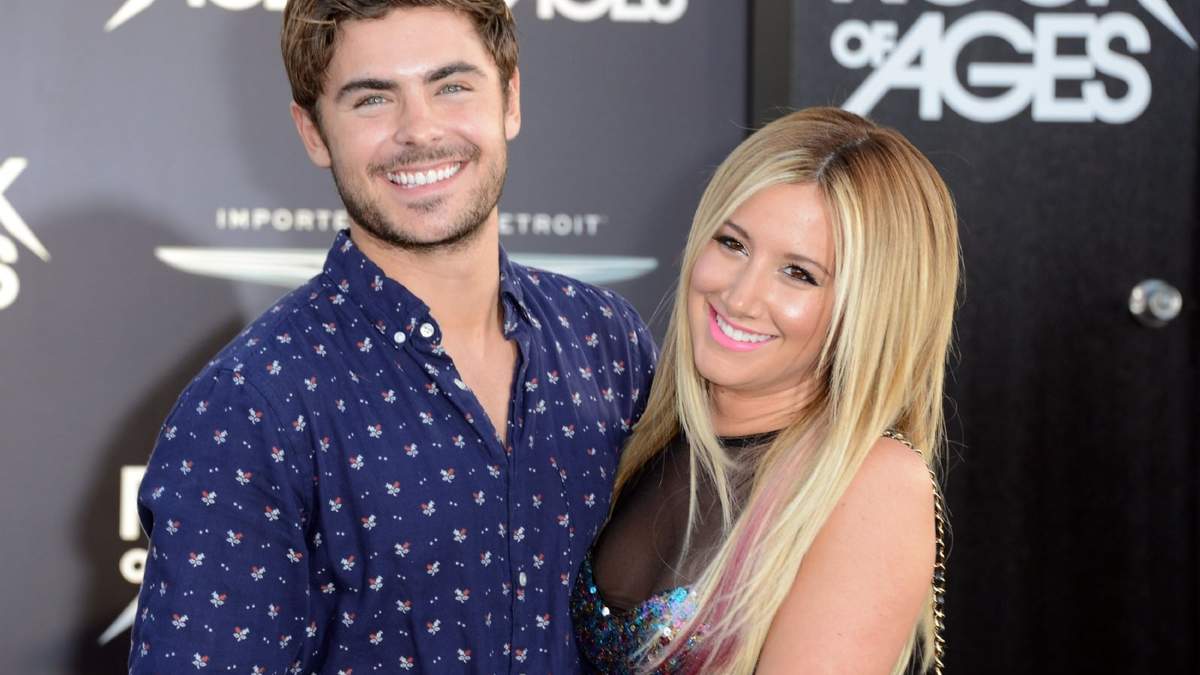 Ashley Tisdale y Zac Efron. Fuente: (Instagram).