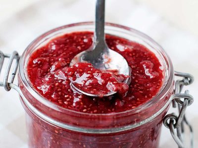 Mermelada de frutilla con semillas de chía: antiinflamatoria y sin azúcar, para comer sano y rico