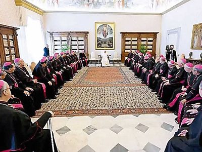 Ayotzinapa, migración, violencia, narcotráfico... temas que obispos mexicanos hablaron con el Papa