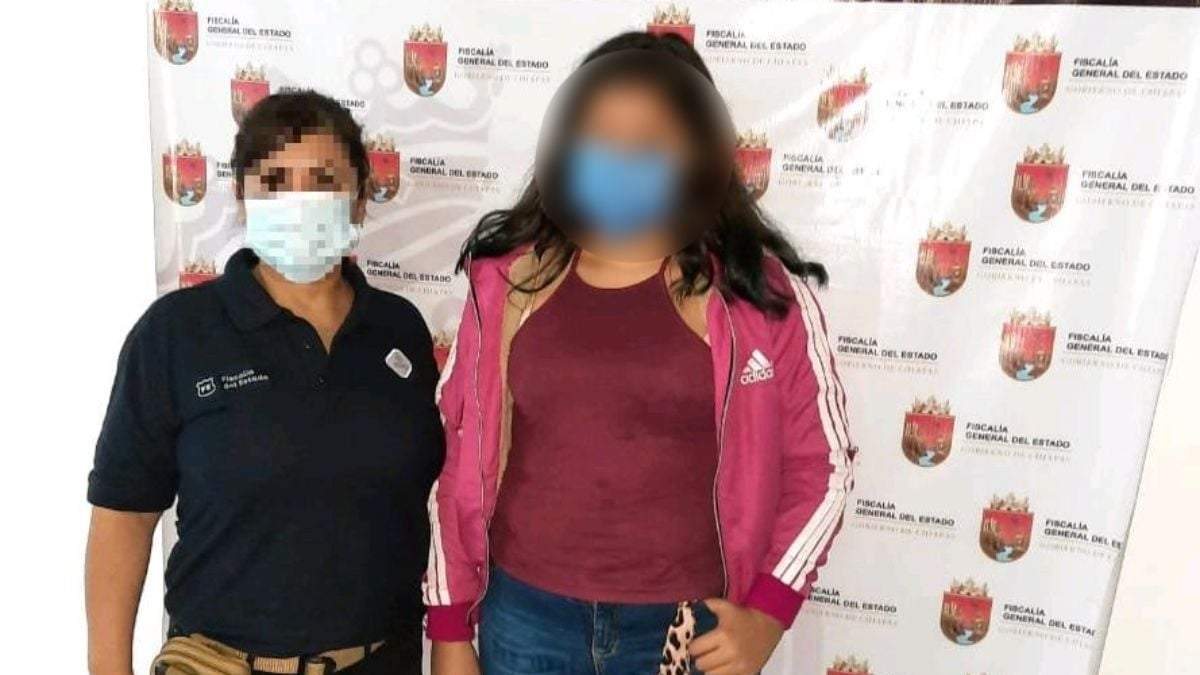 Alexandra Rubí, de 13 años, fue localizada por personal de la Fiscalía de Chiapas