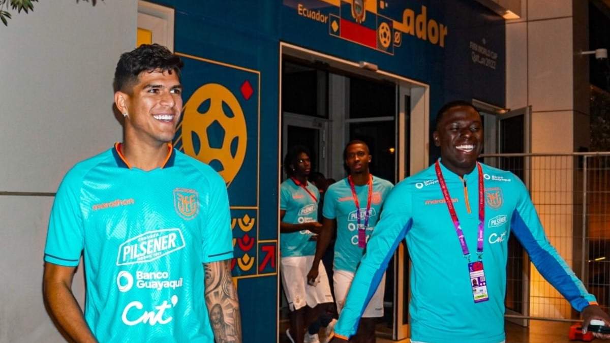 Integrantes de la selección ecuatoriana