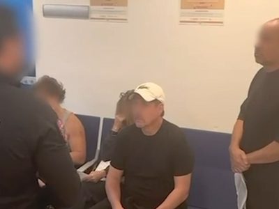Difunden video de la detención de "Lord Pádel" y familia cuando regresaban de Alemania