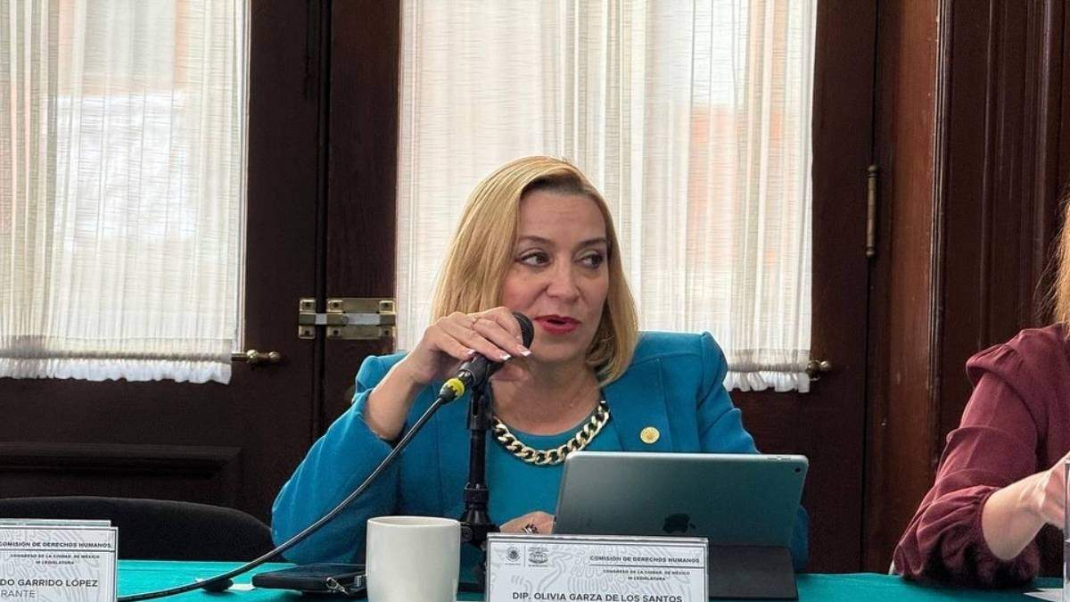 Olivia Garza, diputada del PAN en la Ciudad de México