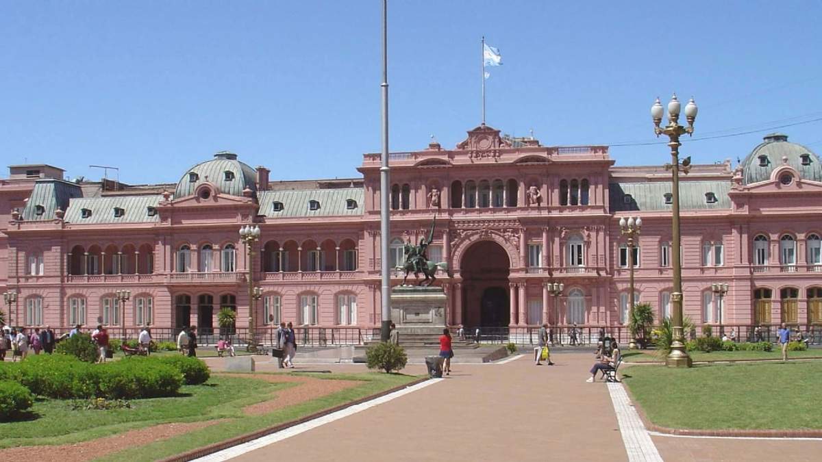 Casa Rosada. Fuente: (Twitter)