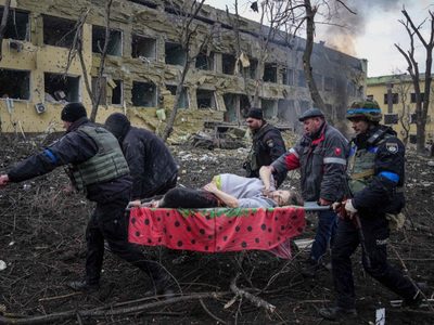 Murió la mujer embarazada cuya imagen se hizo viral tras el bombardeo a un hospital en Ucrania