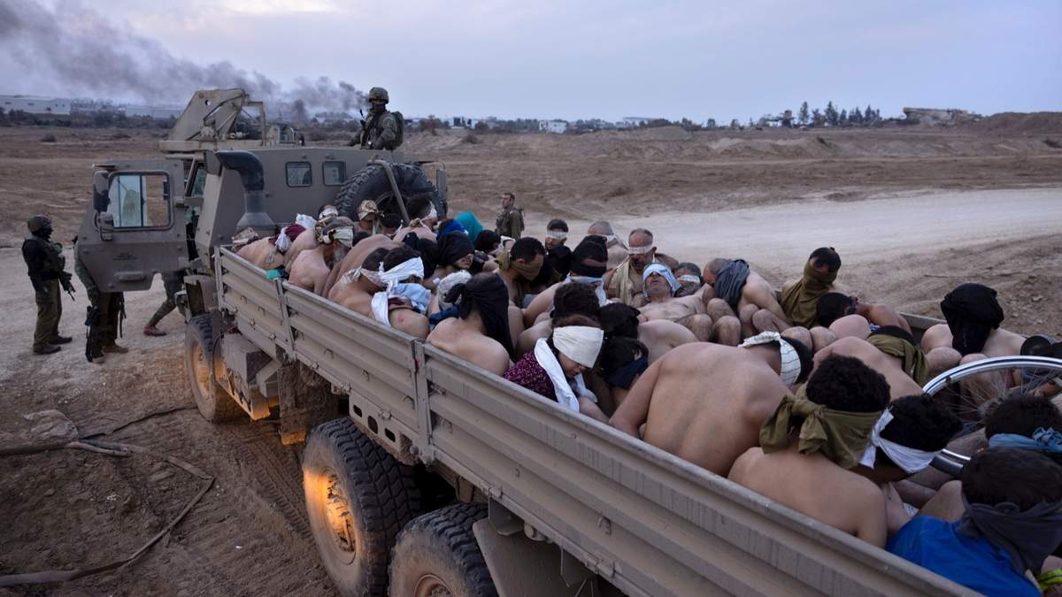 Presos sometidos por el ejército israelí