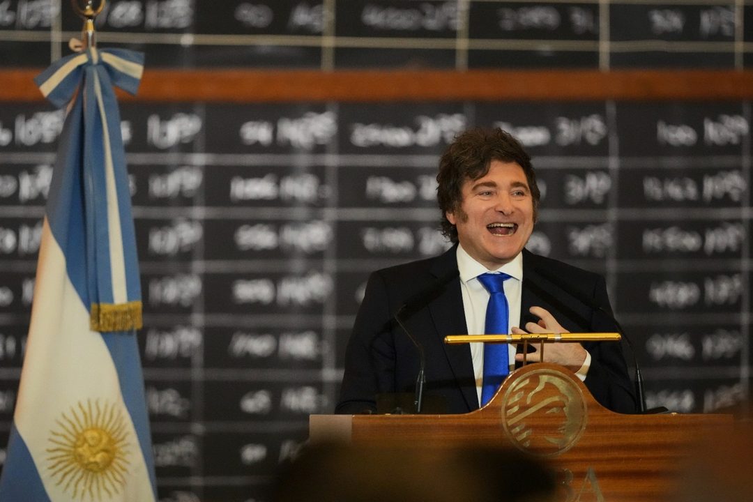 Javier Milei Foto Natacha Pisarenko  AP