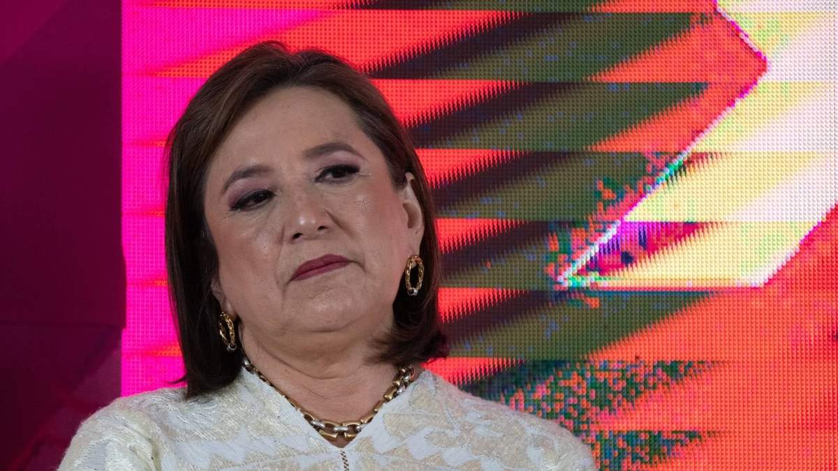 La candidata de Fuerza y Corazón por México, Xóchitl Gálvez
