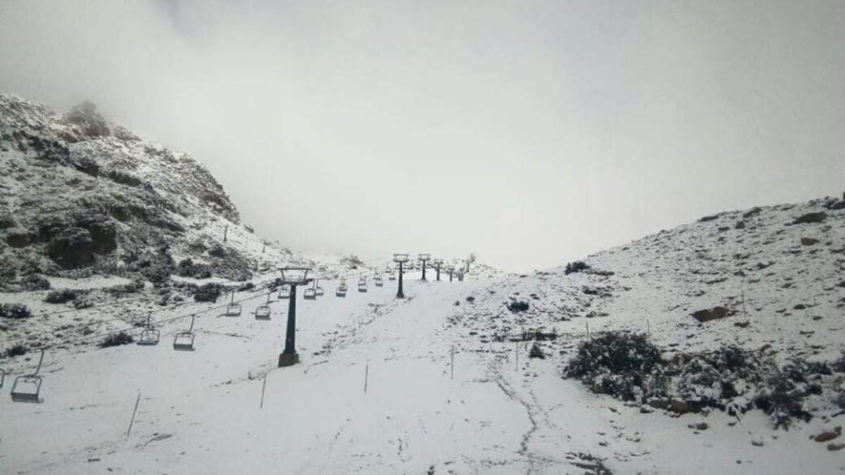 Cerro Catedral en Bariloche. Fuente: (Twitter)