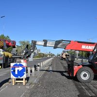 Corte total por obras en la intersección de Bahía Blanca y la Avenida Mosconi