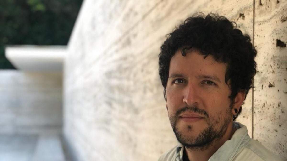El escritor Diego Olavarría