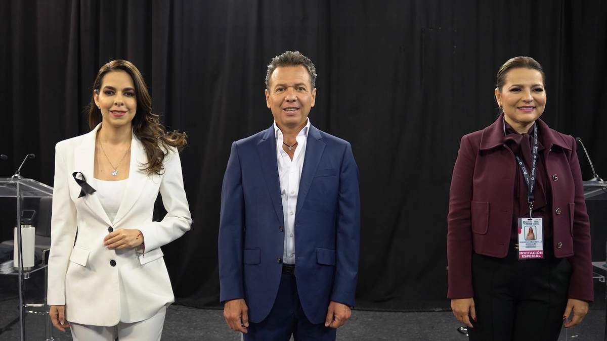 Laura Haro, Pablo Lemus y Laura Delgadillo