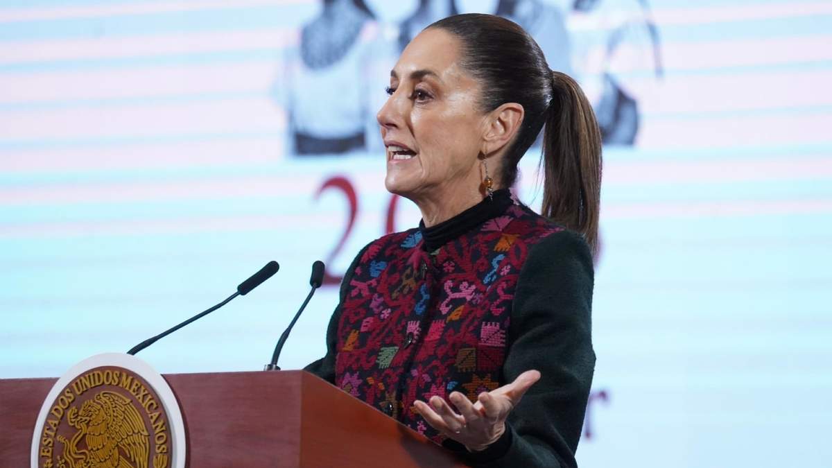 Claudia Sheinbaum en la Mañanera