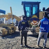 Secuestraron en Centenario una motoniveladora que había sido adquirida mediante una estafa