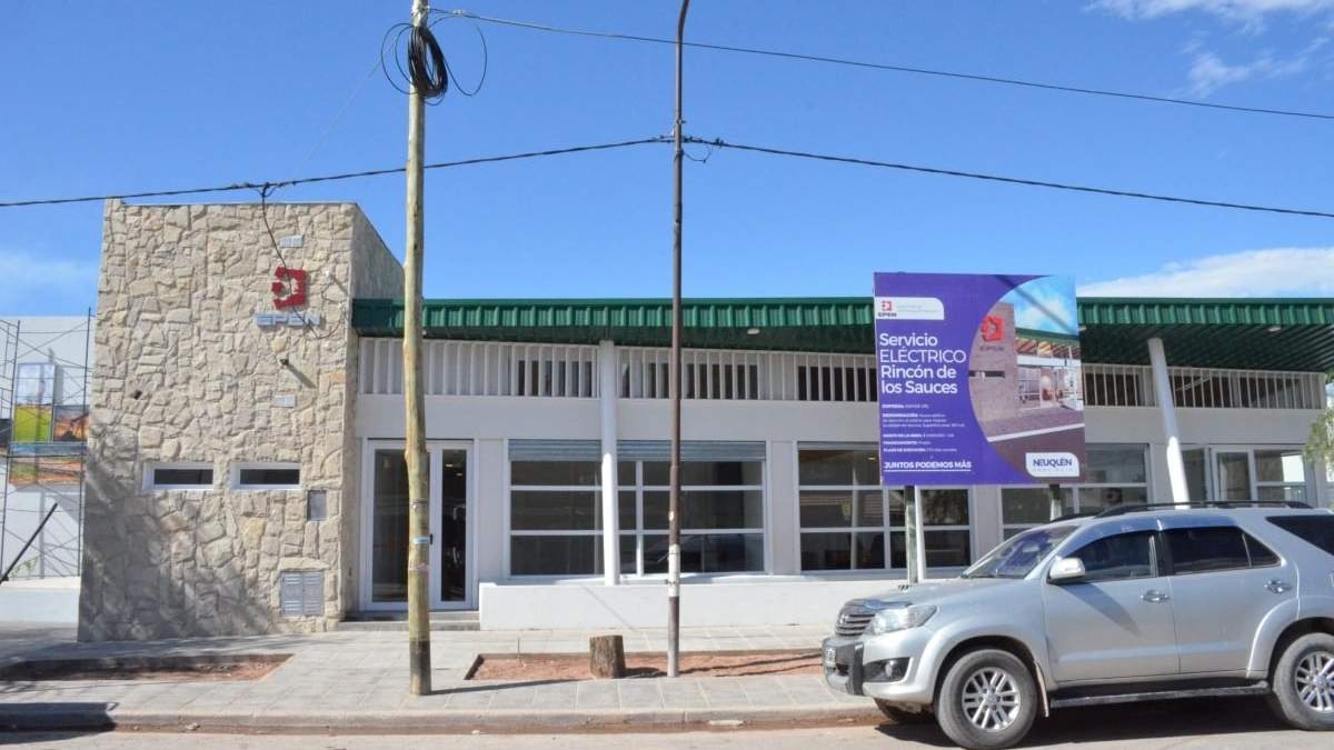 Sede del EPEN en Rincón de los Sauces. Fuente: (Twitter)
