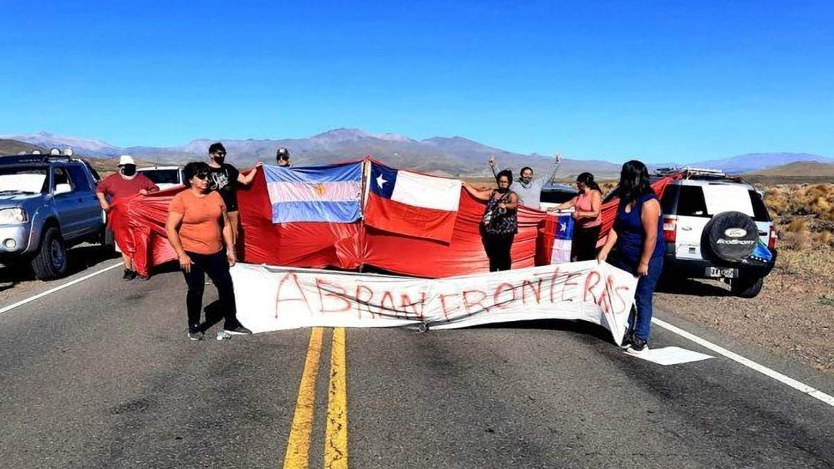 Chile iba a abrir Pino Hachado este martes, pero lo aplazó. Fuente: (Twitter)