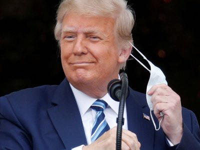 El médico de Trump dice que ya no es contagioso: el mandatario volvió al ruedo