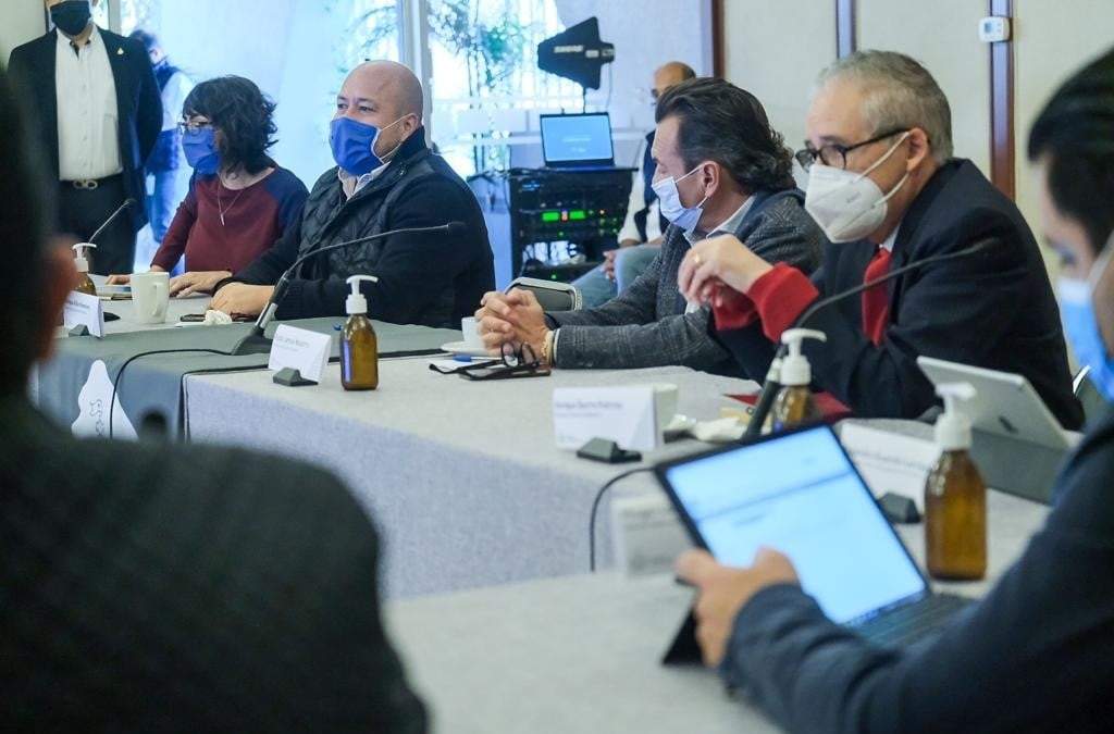 La reunión de las mesas de salud y reactivación económica de Jalisco