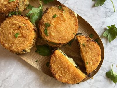 Milanesas de calabaza rellenas de espinaca: prepará esta divina receta que te salvará la próxima cena