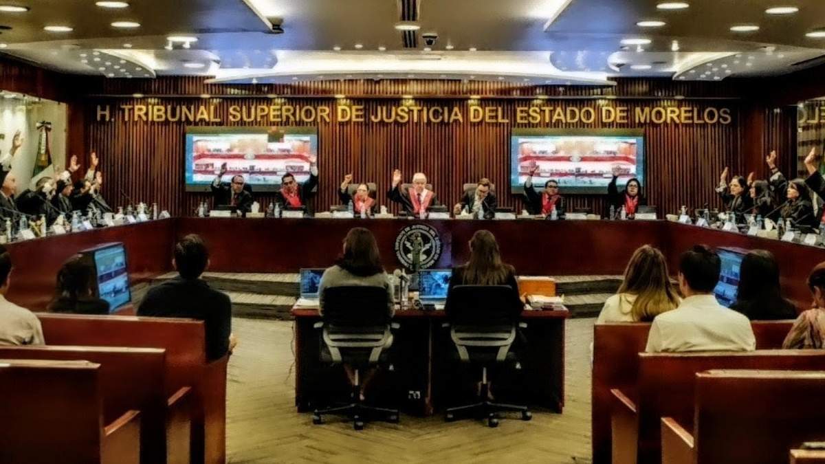 Pleno del Tribunal Superior de Justicia del estado de Morelos