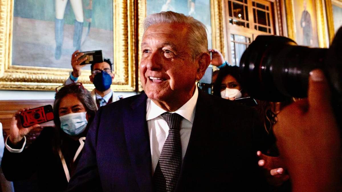 El presidente López Obrador