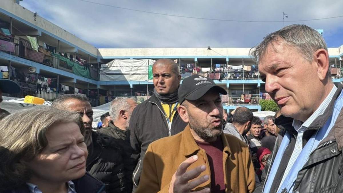 El comisionado general de la UNRWA, Philippe Lazzarini