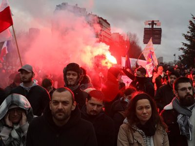 Protestas contra las restricciones por covid-19 en Francia, Alemania y Austria