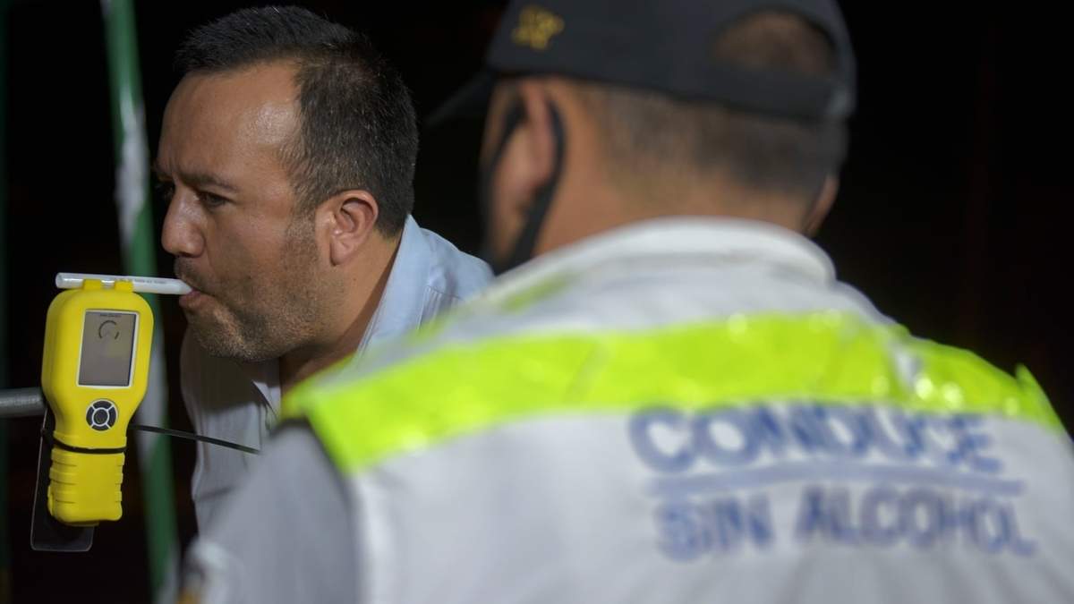 El operativo Conduce sin Alcohol