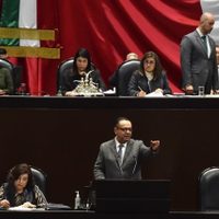 Germán Martínez denuncia en tribuna “pacto tácito” del gobierno con el crimen organizado