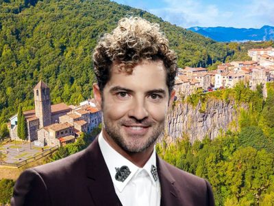 En familia, David Bisbal disfrutó de un fin de semana en el campo en medio de su gira