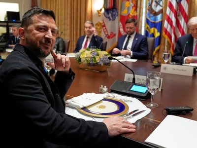 Tras reunirse con Zelenski, Trump pide un alto el fuego inmediato entre Kiev y Moscú